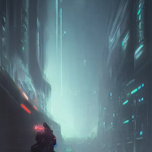 Image similar to evil artificial intelligence, cyberspace, cyberpunk, neuromancer, painted by greg rutkowski, painted by igor kieryluk, digital art, trending on artstation