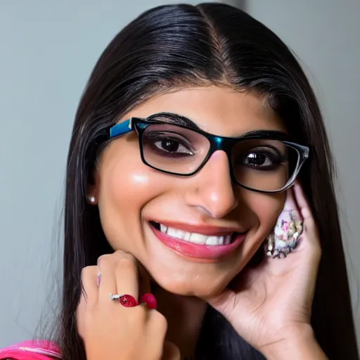 Image similar to mia khalifa as a barbie doll, 4k, high detail, high-resolution photograph, professional photography, ultra-detail, barbie