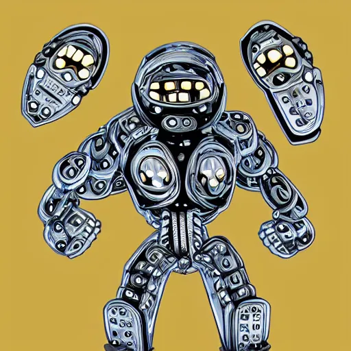 Image similar to magnet man character design, graphic art design, intricate details, studio lighting