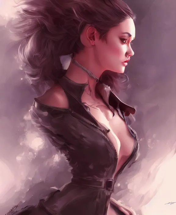 Image similar to russia, digital painting, artstation, art by artgerm