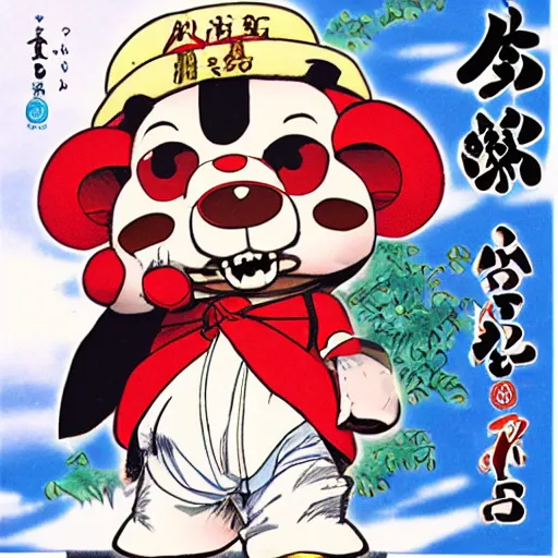 Image similar to basoromyu kuma by oda eiichiro