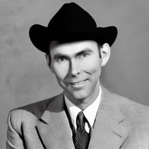 Prompt: photograph of hank williams sr