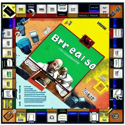 Image similar to breaking bad the board game