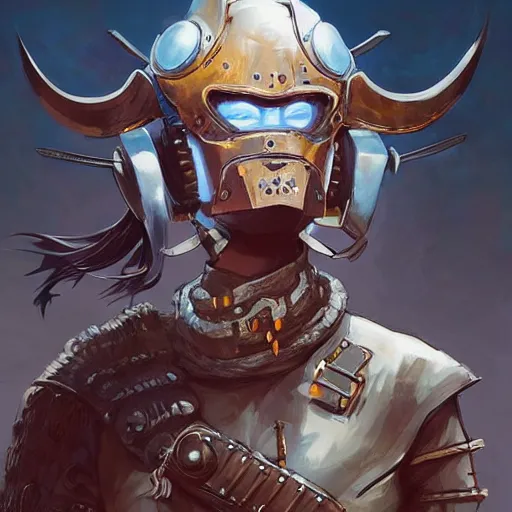 Image similar to cyberpunk viking helmet mask warrior goddess robot ninja fantasy, art gta 5 cover, official fanart behance hd artstation by jesper ejsing, by rhads, makoto shinkai and lois van baarle, ilya kuvshinov, ossdraws