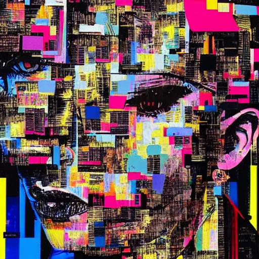 Prompt: eating your mind by Derek Gores, bright tones