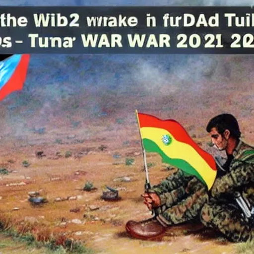 Image similar to the kurdish and turkish war in 2 0 2 2