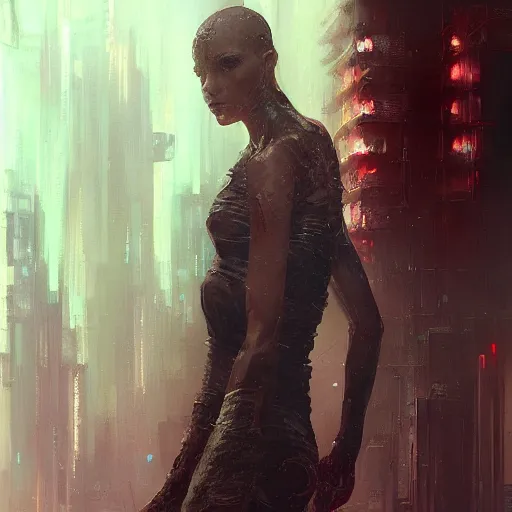 Image similar to neuromancer, painted by greg rutkowski, painted by stanley artgerm, painted by igor kieryluk, digital art, promotional art, trending on artstation