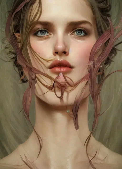 Image similar to ultra realistic illustration, ballerina, sci - fi, fantasy, symmetrical face, intricate, elegant, highly detailed, digital painting, artstation, concept art, smooth, sharp focus, illustration, art by artgerm and alphonse mucha