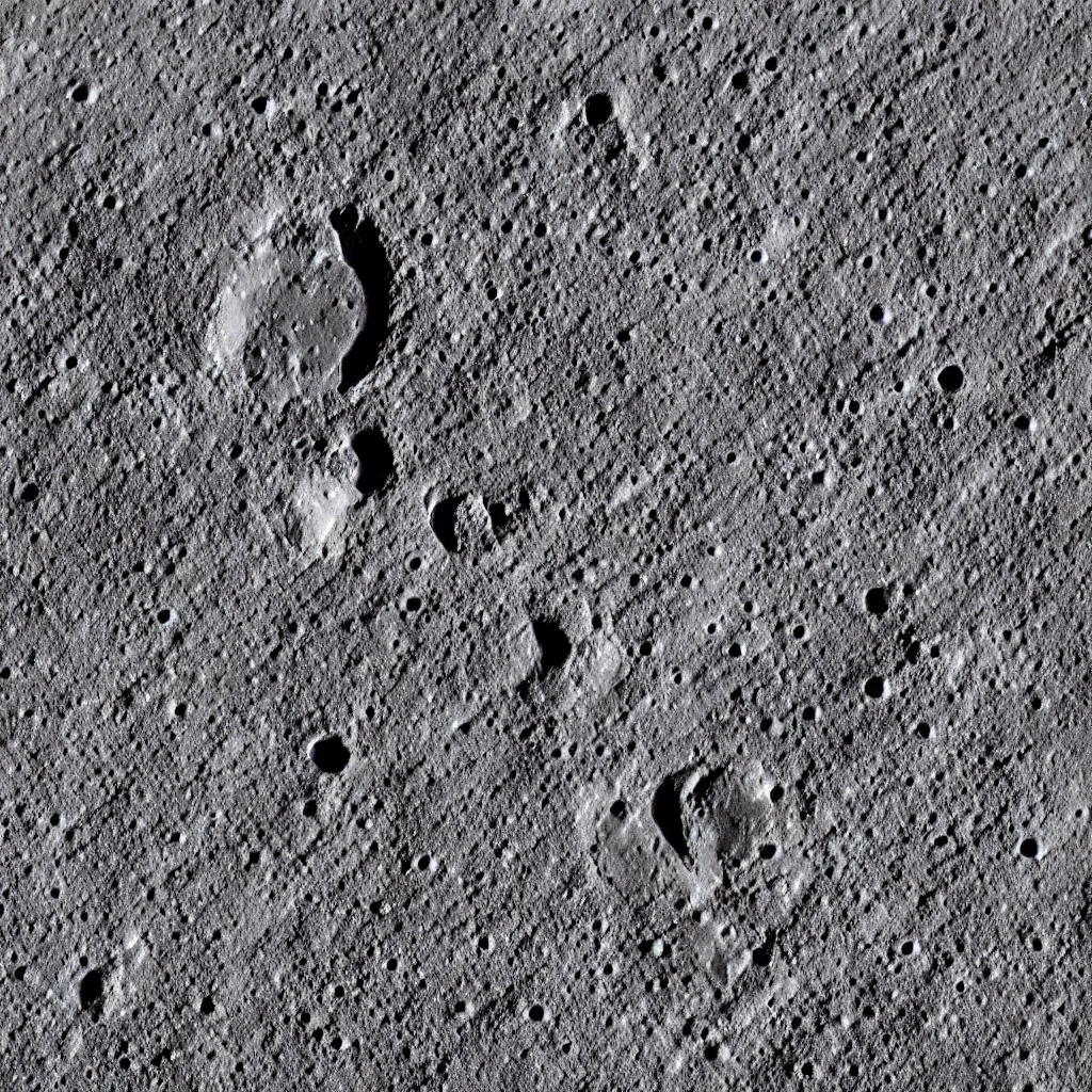 Image similar to a footprint on the moon surface moon dust close up texture texture seamless hd 8 k macro details