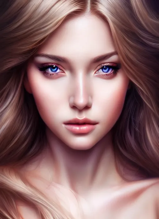 Image similar to a gorgeous female photo, professionally retouched, realistic, smooth face, perfect eyes, symmetrical, full body shot, wide angle, sharp focus on eyes, 8 k high definition, insanely detailed, intricate, elegant, art by artgerm