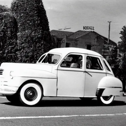 Image similar to google street view car ( 1 9 4 6 )