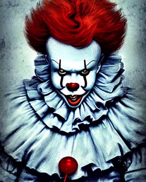 Image similar to it pennywise by bill skasgard visit italy