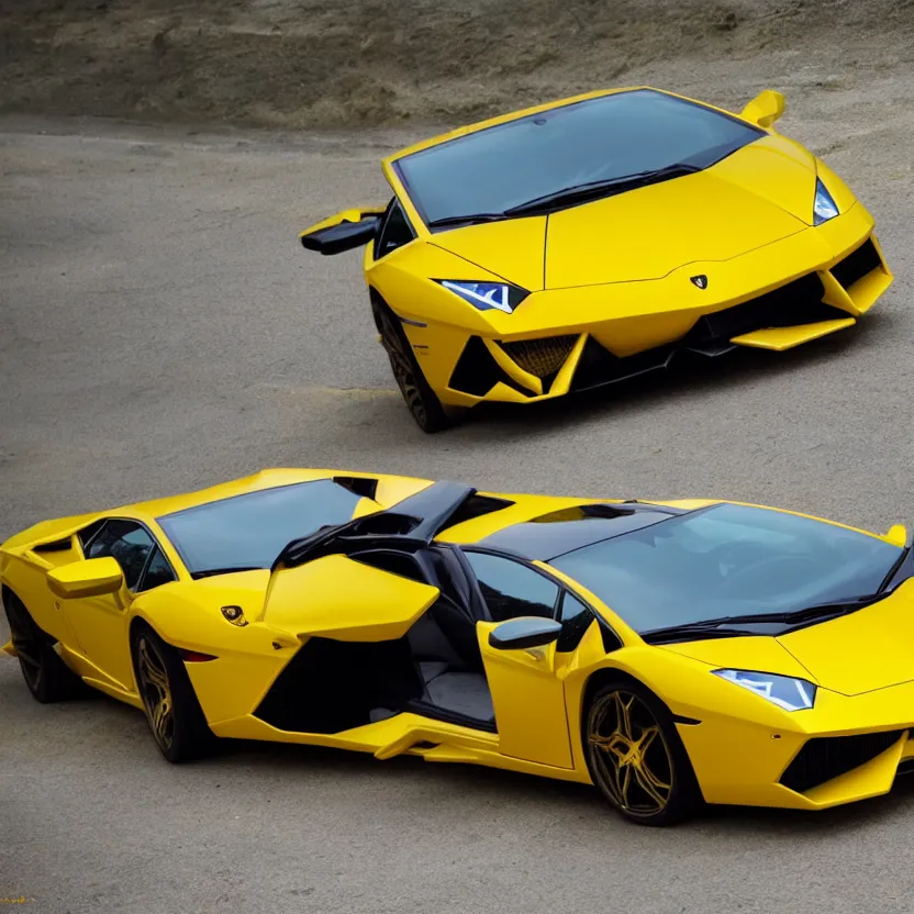 Image similar to yellow lamborghini hurrican