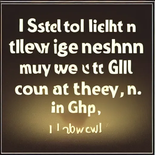 Image similar to i still see the light, i still see the light, and when i go to sleep i think about you every night