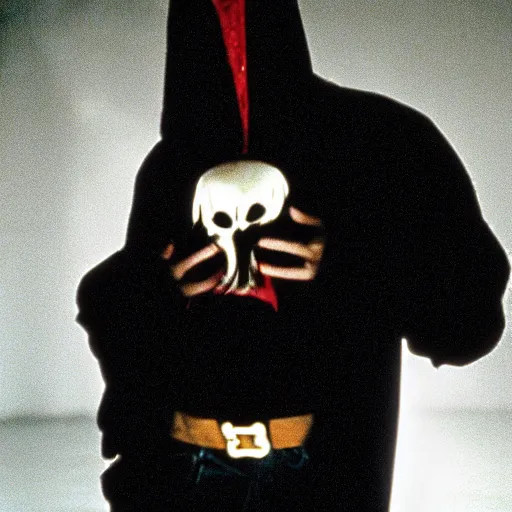 Image similar to Ghostface from the movie Scream