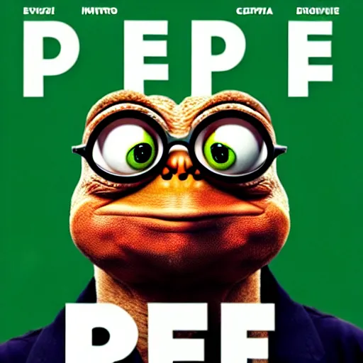 Prompt: pepe movie poster