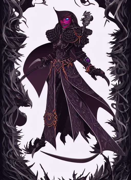 Image similar to raven warlock, wind magic, exquisite details, full body character design, dungeons and dragons white background, by studio muti