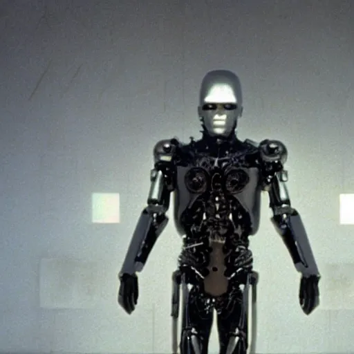 Image similar to movie still of a cyborg, cinematic composition, cinematic light, by alejandro jodorowsky and ridley scott