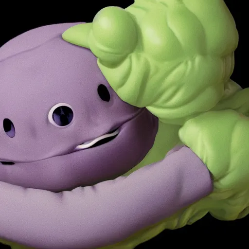 Prompt: national geographic professional photo of koffing, award winning