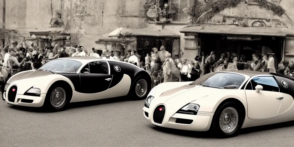 Prompt: 1960s Bugatti Veyron