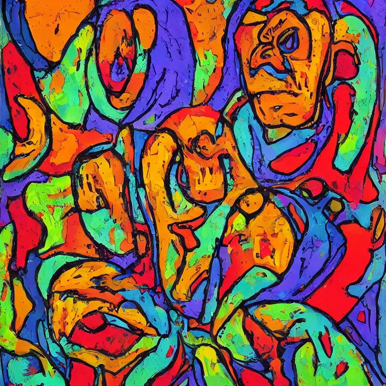 Image similar to really ugly artwork
