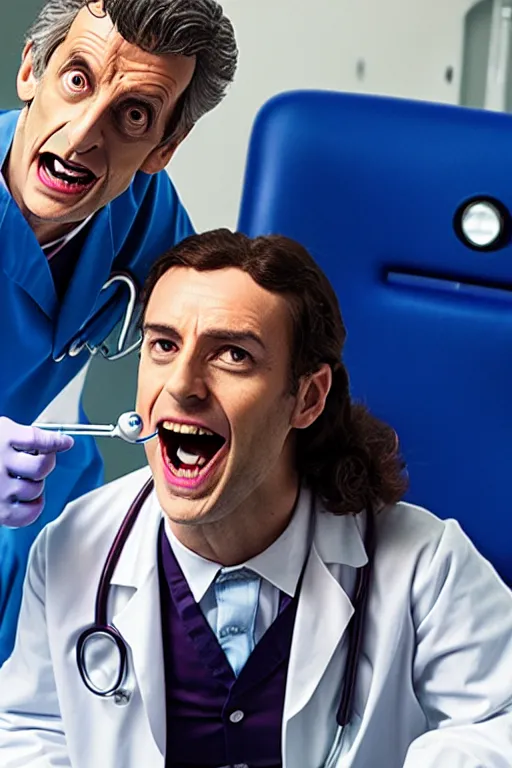 Image similar to doctor who as a dentist