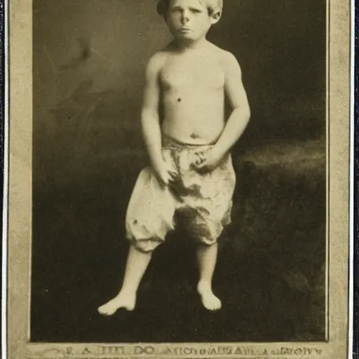 Image similar to death personified as a boy