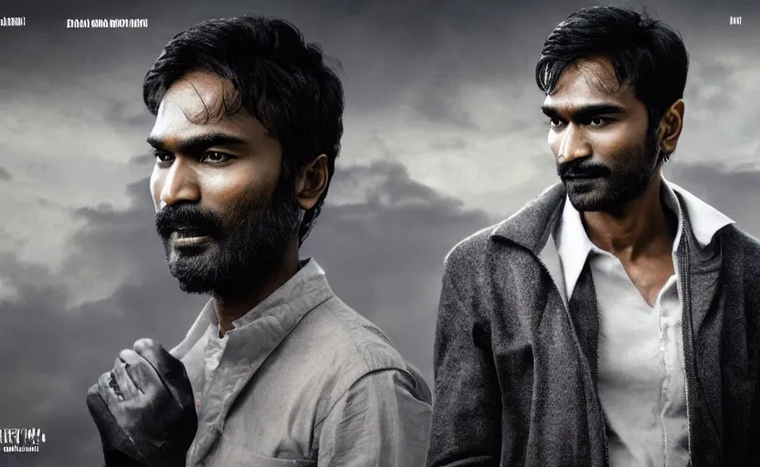 Image similar to Dhanush in The Grey Man, 4K UHD image, octane render,