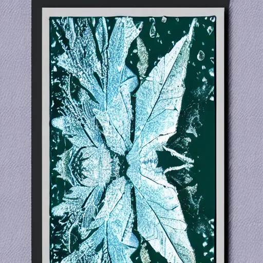 Image similar to icy soloist animation digitalart communion reflections leaf