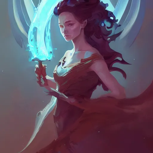 Image similar to a beautiful portrait of a beautiful obsidian sorceress, game of thrones concept art by pete mohrbacher and guweiz and ilya kuvshinov, digital art, highly detailed, intricate, sharp focus, trending on artstation hq, deviantart, unreal engine 5, 4 k uhd image