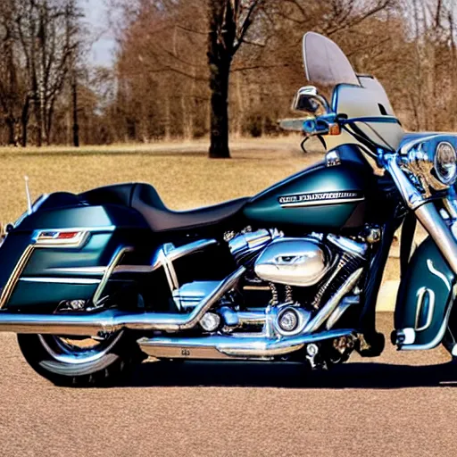 Image similar to a harley davidson sedan