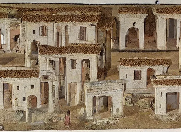 Image similar to an average house from 100 AD