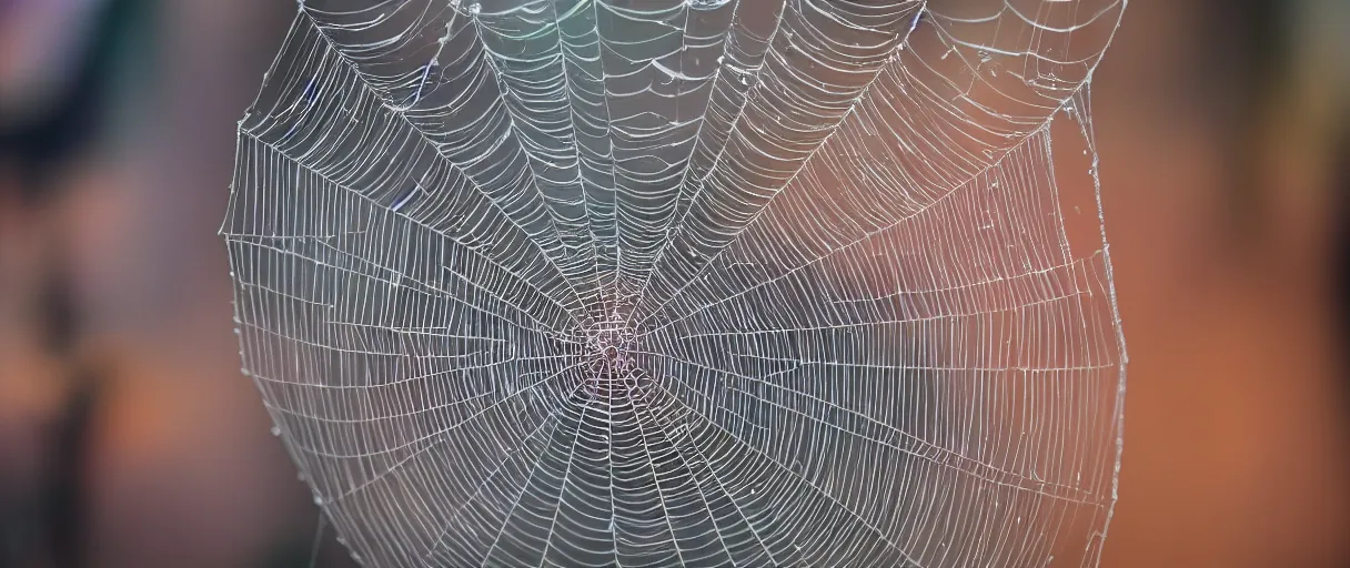 Image similar to a high quality color closeup depth of field hd 4 k film 3 5 mm photograph of a piece of scientific lab equipment with light cobwebs