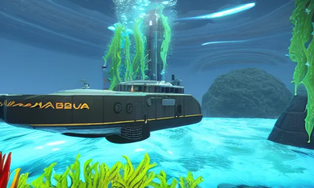 Image similar to subnautica