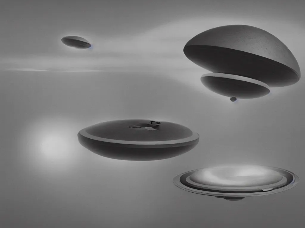 Image similar to a beautiful matte painting of an ufo by m. c. escher, cinematic, dynamic lighting, concept art, realistic