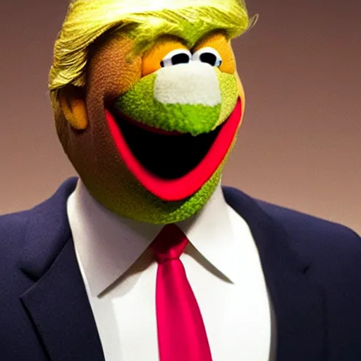 Image similar to Muppet Donald Trump