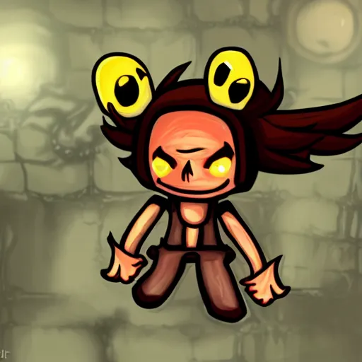 Image similar to the binding of isaac azazel