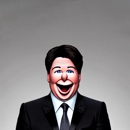 Prompt: michael mcintyre as a muppet