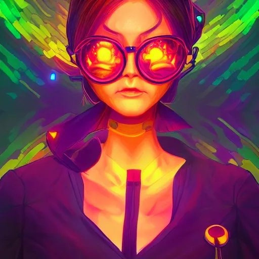 Image similar to skill magic geek inside matrix deepdream radiating a glowing aura stuff loot legends stylized digital illustration video game icon artstation lois van baarle, ilya kuvshinov, rossdraws,