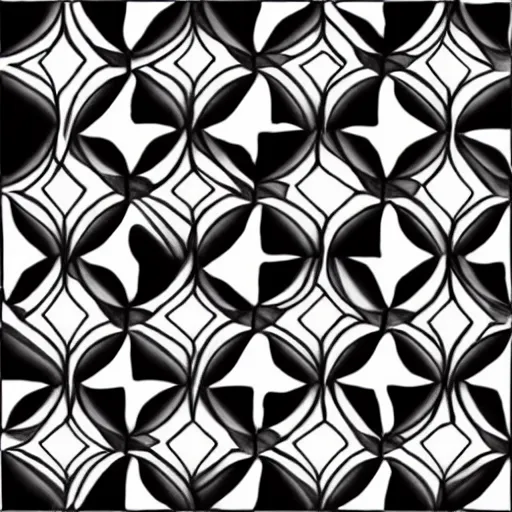 Prompt: generative art by Escher