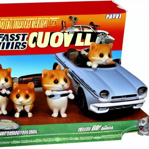 Image similar to fast and furious calico critters