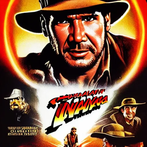 Image similar to indiana jones movie poster