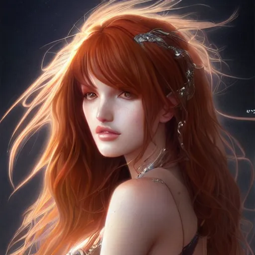 Prompt: ultra realistic illustration, bella thorne as anime, intricate, elegant, highly detailed, digital painting, artstation, concept art, smooth, sharp focus, illustration, art by artgerm and greg rutkowski and alphonse mucha