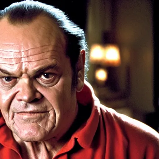Prompt: Jack Nicholson starring as Hannibal Lecter, cinematic portrait