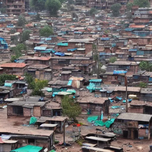 Image similar to slums