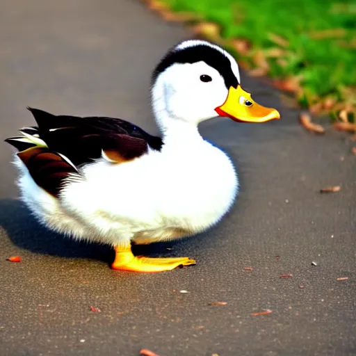 Prompt: a cute duck