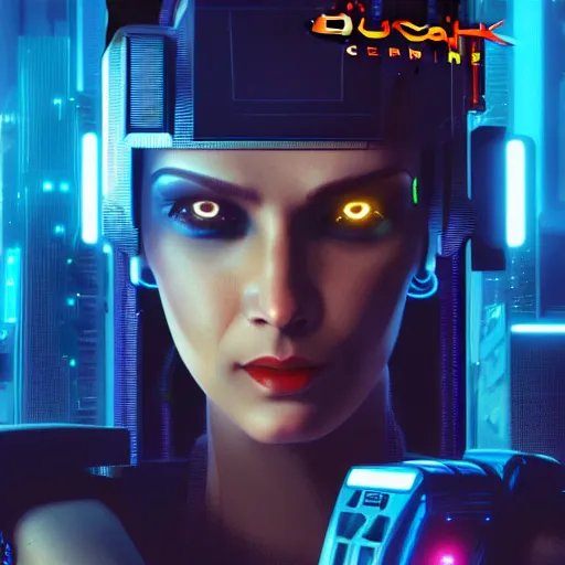 Image similar to cable plugged into cyberdeck, back of head, cyberpunk woman, computer, 1 9 7 9 omni magazine cover, style by vincent di fate, cyberpunk 2 0 7 7, 4 k resolution, unreal engine, daz