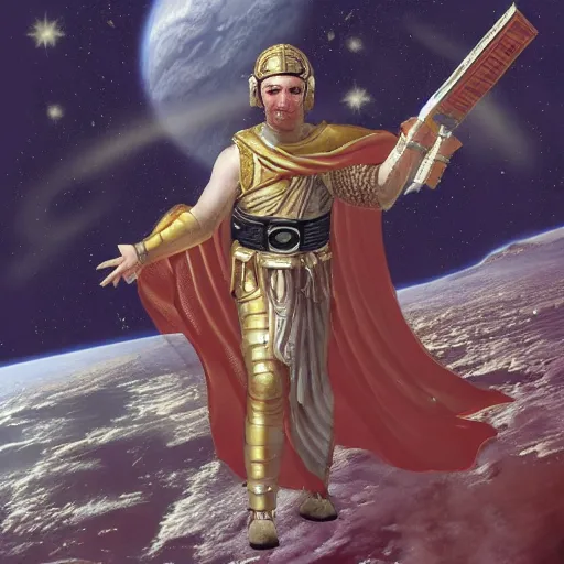 Image similar to roman empire in space