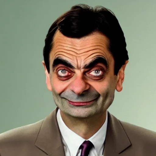 extremely zoomed-in photo of Mr. Bean's face | Stable Diffusion | OpenArt