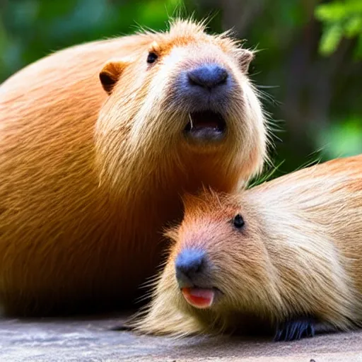 Capybaras Fighting *SCARY* (Kumala vs Savesta) 